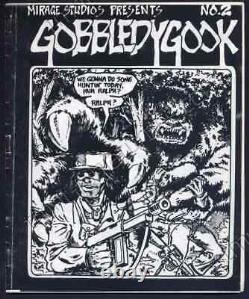 Gobbledygook #2 (1984) Original Comic Art Teenage Mutant Ninja Turtles Eastman
