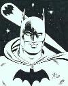 Golden Silver Age Artist Joe Giella Signed Original Dc Comic Art Sketch Batman