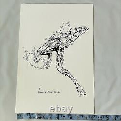 Green Lantern Movie Original Art Tomar Re Lipton Brisk Ad Pencil Ink Rocafort