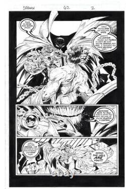 Greg Capullo Todd Mcfarlane Spawn #62 Page 2 Original Art Image Comics