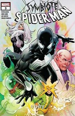 Greg Land, Peter David Signed 2019 Black Cat Vs. Mysterio Original Art