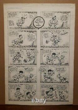 HOOSEGOW HERMAN Comic Strip Original Art 10/1941 WALLY WALLGREN American Legion