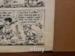 HOOSEGOW HERMAN Comic Strip Original Art 10/1941 WALLY WALLGREN American Legion