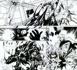 HUGE SALE! SUPER SONS ORIGINAL ART! RYAN BENJAMIN pencils R Friend inks