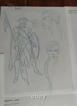 HULK VS. THOR Marvel Animation concept art comic book Movie Asgard Brunhilde