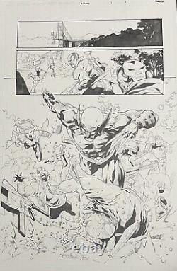 Hellions #1 Page #1 Stephen Segovia ORIGINAL COMIC ART