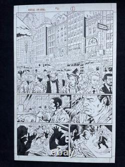 Heroes For Hire #6 Original Comic Art, Marvel, Al Rio, New York Diamond District