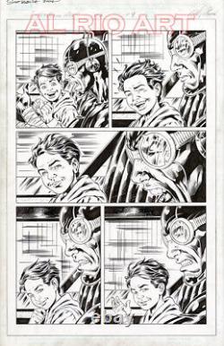 Heroes For Hire #6 p9 Original Comic Art, Marvel, 2007, Al Rio, Koblish, Humbug