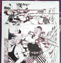 Howard CHAYKIN Challengers of the Unknown DC Comics Original Art 2007