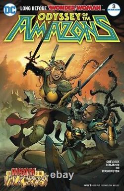 Huge Sale! Cover Art Ryan Benjamin Odyssey Of The Amazons Free Shipping