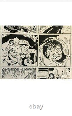 Hulk original comic art