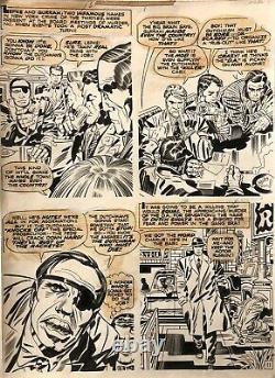 IN THE DAYS OF THE MOB 2 page 11 Original Art Jack Kirby/ Mike Royer 1972