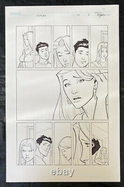 INVINCIBLE Original Art Page #44 Pg 2 SIGNED by Ryan Ottley KEY 1st App Anissa