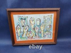 Ike Tennessee Parker (Willie Ikemeyer, 1906-2001) Artwork Painting Signed