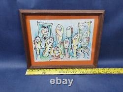 Ike Tennessee Parker (Willie Ikemeyer, 1906-2001) Artwork Painting Signed