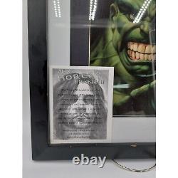 Incredible Hulk Limited Edition Original Painting by Alex Horley 688/1000 withCOA