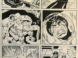 Incredible Hulk Original Comic Art Annual Issue #14 Pg #17 Sal Buscema Art 1986
