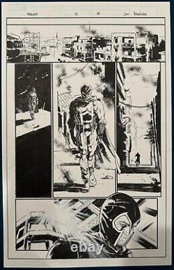 JAVIER FERNANDEZ ORIGINAL COMIC ART MAGNETO VOL 3 #13 Page 20 OA X-MEN WOLVERINE