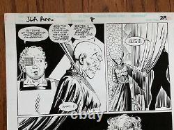 JLA Original Art DC Comics 1992 Superman