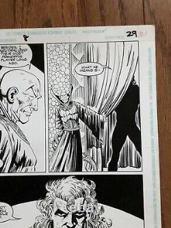 JLA Original Art DC Comics 1992 Superman