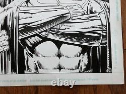 JLA Original Art DC Comics 1992 Superman