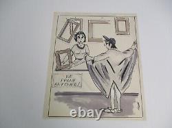 Jack C Fagan Drawing Painting Illustration Art Comic Framer Satire Cartoon Ink