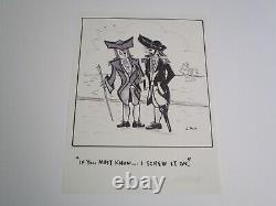 Jack C Fagan Drawing Painting Illustration Art Comic Pirate Satire Cartoon Ink