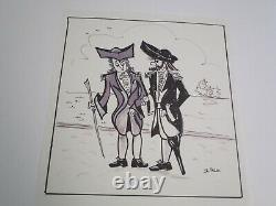 Jack C Fagan Drawing Painting Illustration Art Comic Pirate Satire Cartoon Ink