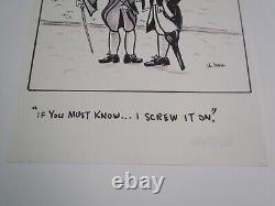 Jack C Fagan Drawing Painting Illustration Art Comic Pirate Satire Cartoon Ink