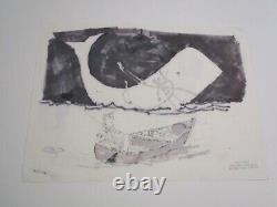 Jack C Fagan Drawing Painting Illustration Art Comic Whale Satire Cartoon Ink