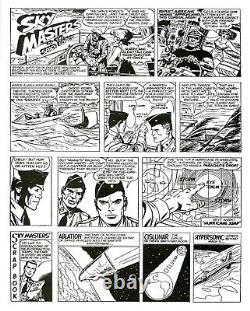 Jack Kirby original art Sky Masters published 1959