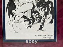 Jackson Butch Guice Original Art Batman & Catwoman (1987)