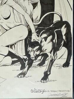 Jackson Butch Guice Original Art Batman & Catwoman (1987)