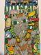 James Rizzi Original 3d, Big Dog Big Cat, Funny Faces, Handsigniert, 1997