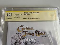 Jamie Tyndall CBCS Original Art Grimm Fairy Tales Sketch Comic Blank Cover