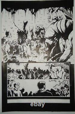 Jerry Beck Insane Clown Posse The Pendulum #12 pg 1 2001 Chaos! Original Art