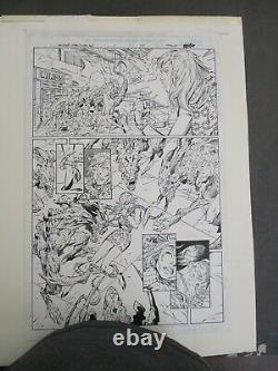 Jim Lee Original Art Witchblade/x-men/silver Age # 1 Page 22