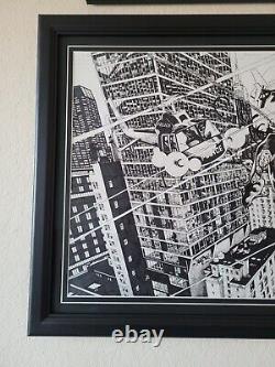 Jimbo Salgado ORIGINAL ART 17x33 Symbiote Spider-Man