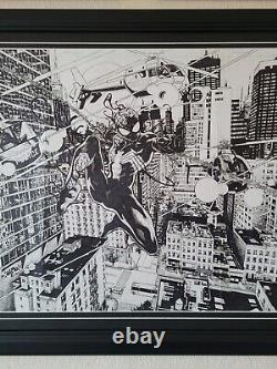 Jimbo Salgado ORIGINAL ART 17x33 Symbiote Spider-Man