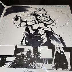 Jock Batman Who Laughs Original Art #1 Pg 25 Joker Key Scene Fantastic