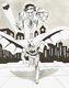 Joe Giella Unsigned Original Dc Comic Art Sketch Batman & The Joker Gotham City