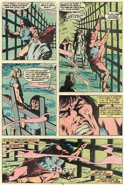 John Buscema/ Bob Mcleod Vintage 1981 Conan The Barbarian Original Art