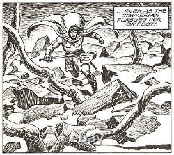 John Buscema Conan The Barbarian #185 page 27 Original Art Marvel Comics