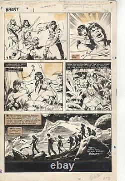 John Buscema original art BRONT