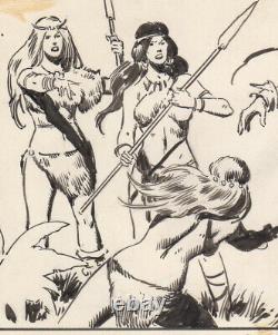 John Buscema original art BRONT