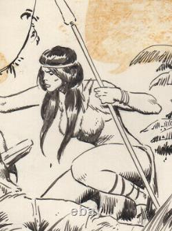 John Buscema original art BRONT