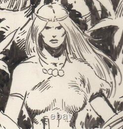 John Buscema original art BRONT