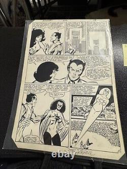 John Byrne Original Comic Art Avengers #233 pg 18 Signed