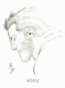 John Romita, Jr. Signed Wolverine Original Art-x-men, Marvel Comics