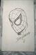 John Romita Sr. Spider-man Original Art Sketch Signed And Lettered Super Rare